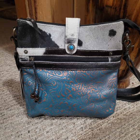 Myra Bag Handbags - NWT Myra Embossed Leather Bag